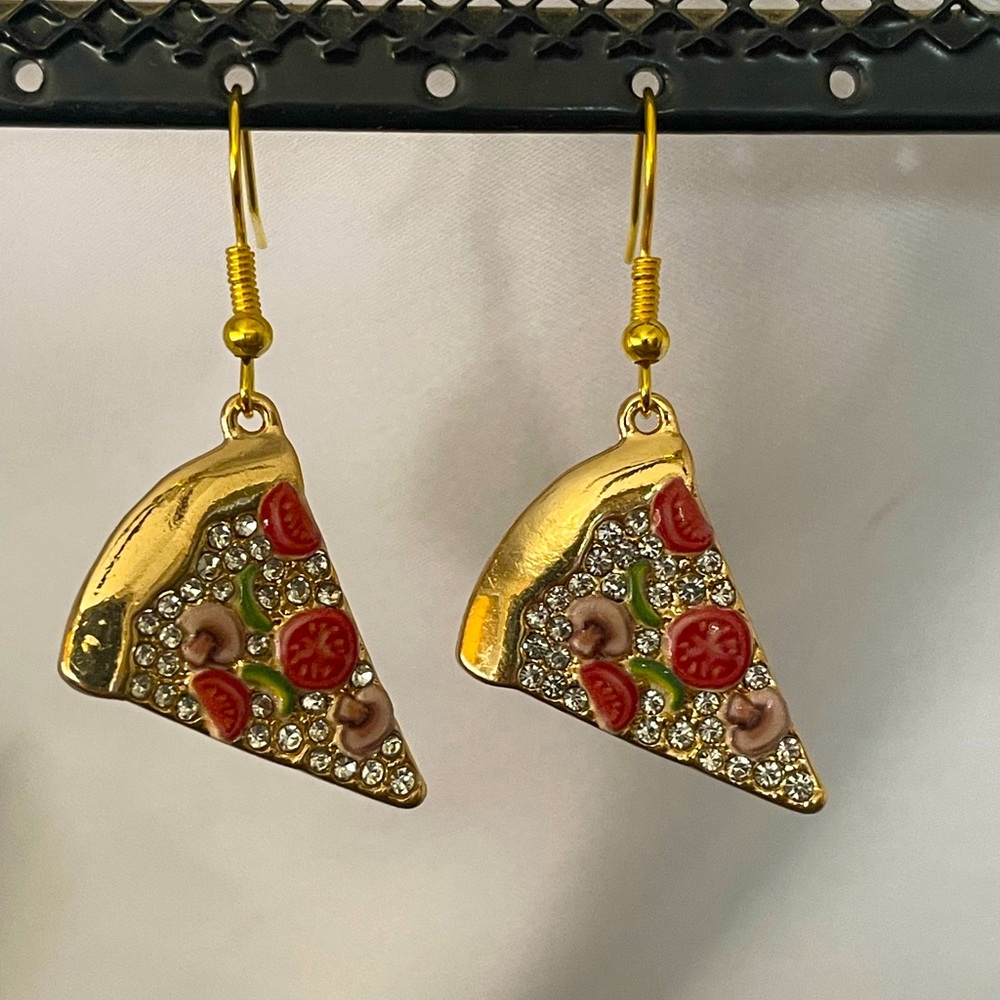 Pizza Slice Earrings